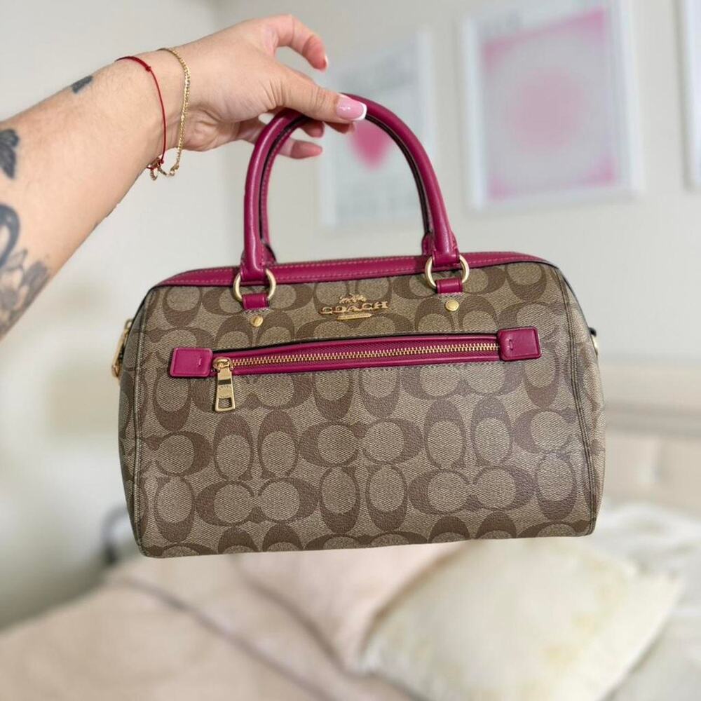 Coach medium rowan satchel in